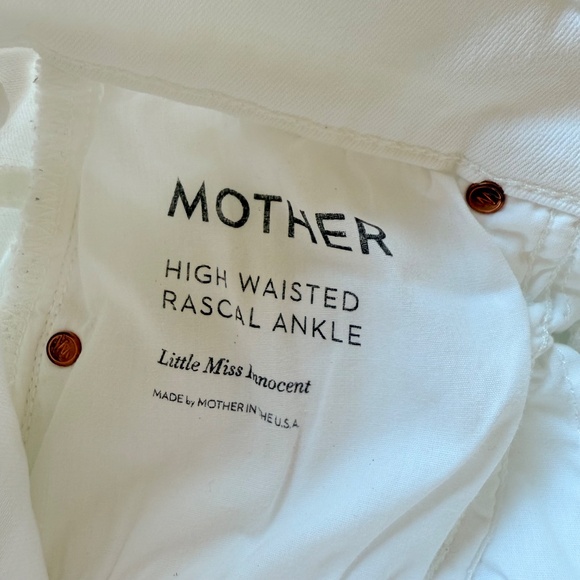 Mother High Waisted Rascal Ankle in Little Miss Innocent (Size 24) - Picture 5 of 7